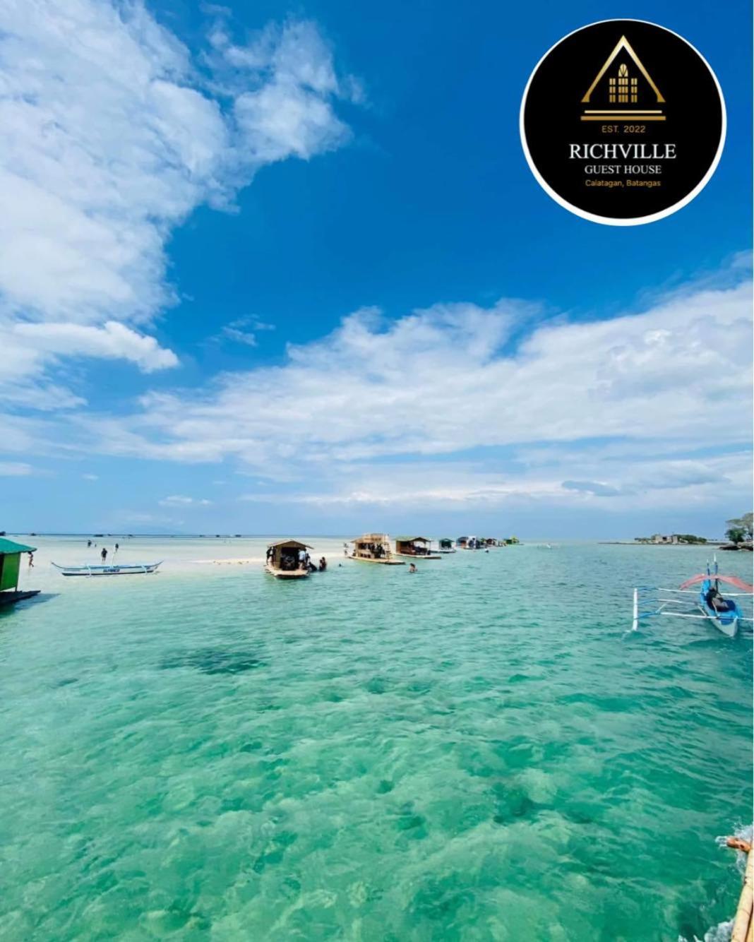 Richville Little Boracay Guest House Calatagan Exterior foto
